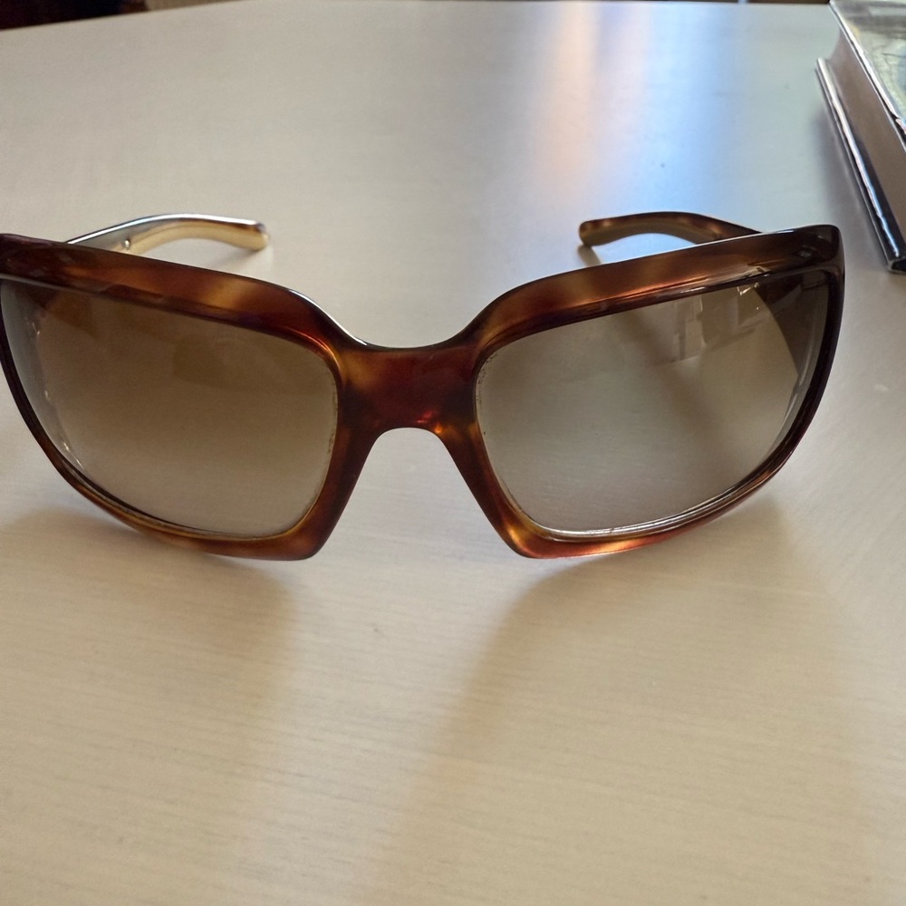 Prada Brown Tortoise Shell Sunglasses